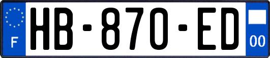 HB-870-ED