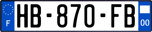 HB-870-FB