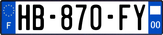 HB-870-FY