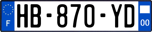 HB-870-YD