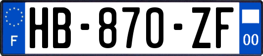 HB-870-ZF