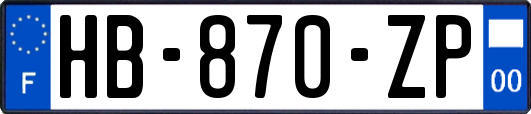 HB-870-ZP