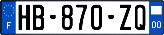 HB-870-ZQ