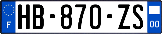 HB-870-ZS