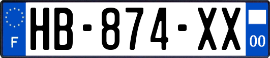 HB-874-XX
