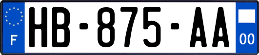 HB-875-AA
