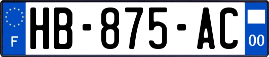 HB-875-AC