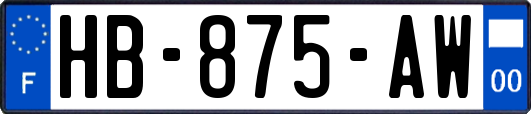 HB-875-AW