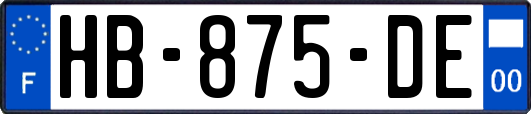 HB-875-DE