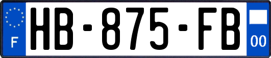 HB-875-FB