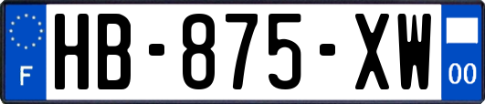 HB-875-XW