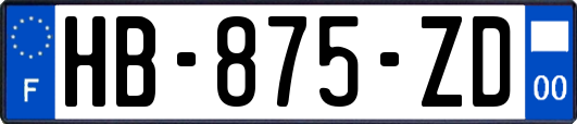 HB-875-ZD