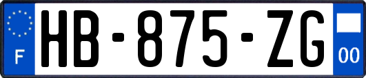 HB-875-ZG