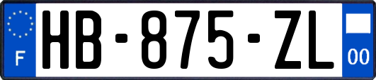 HB-875-ZL