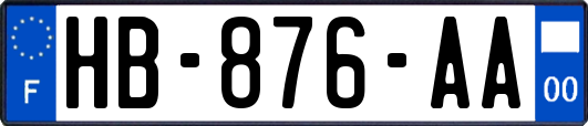 HB-876-AA