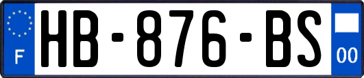 HB-876-BS