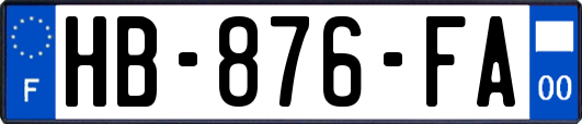 HB-876-FA