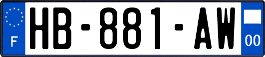 HB-881-AW