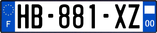 HB-881-XZ