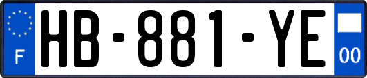 HB-881-YE