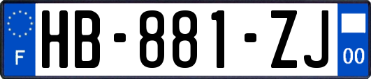 HB-881-ZJ