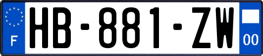 HB-881-ZW