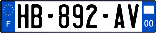 HB-892-AV