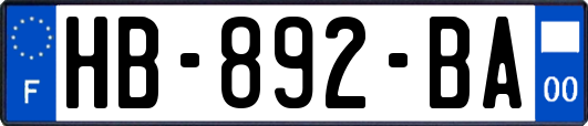 HB-892-BA