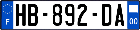 HB-892-DA