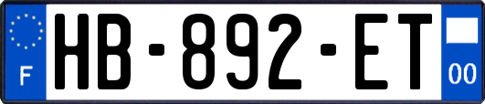 HB-892-ET