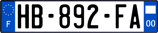 HB-892-FA
