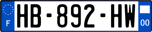 HB-892-HW