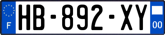 HB-892-XY