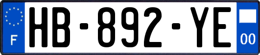 HB-892-YE