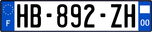 HB-892-ZH