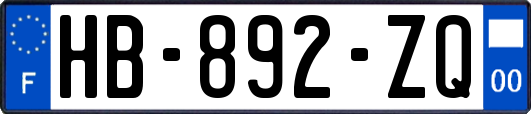 HB-892-ZQ