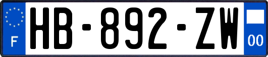 HB-892-ZW