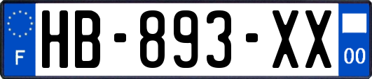 HB-893-XX