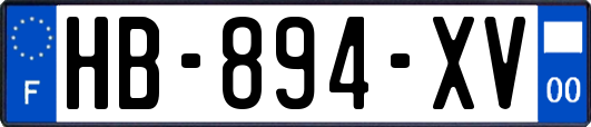 HB-894-XV