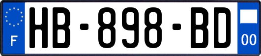 HB-898-BD