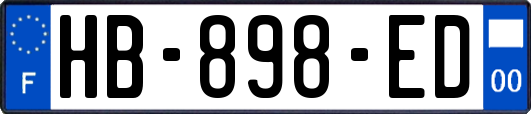 HB-898-ED