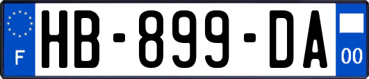 HB-899-DA