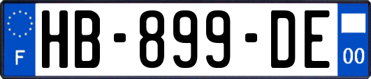 HB-899-DE