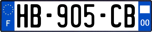 HB-905-CB