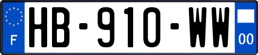HB-910-WW