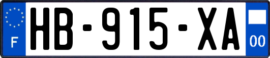 HB-915-XA