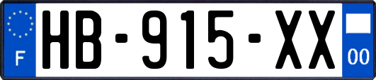 HB-915-XX