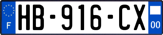 HB-916-CX