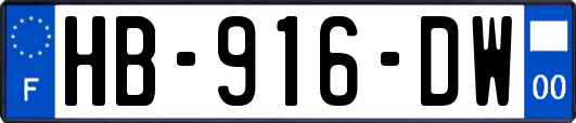 HB-916-DW