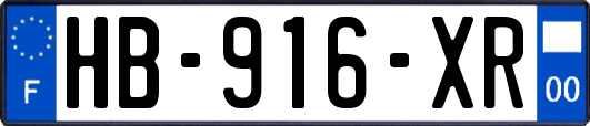 HB-916-XR